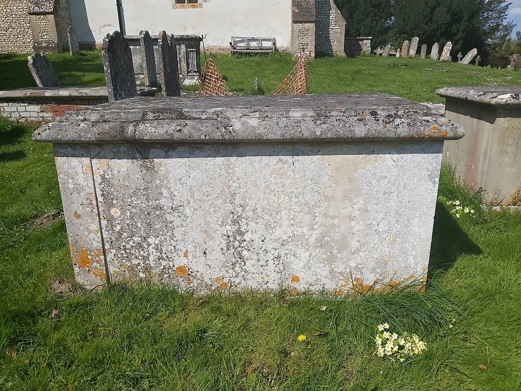 Table tomb 12 metres south of St Mary's Church, Bentley,Hampshire.