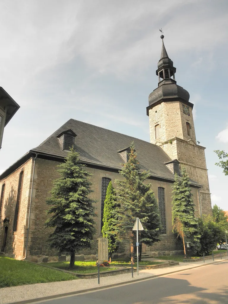 Church in Niedertrebra in Thuringia