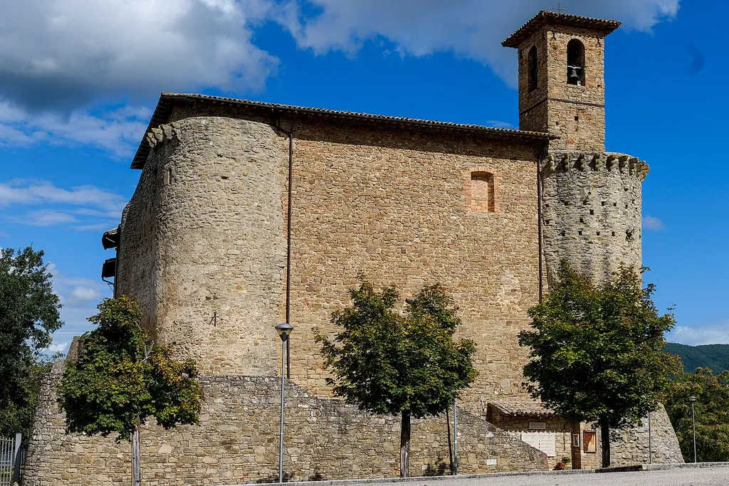 castle Castello di Gaglietole (hamlet of Collazzone, Province of Perugia, Umbria, Italy)
