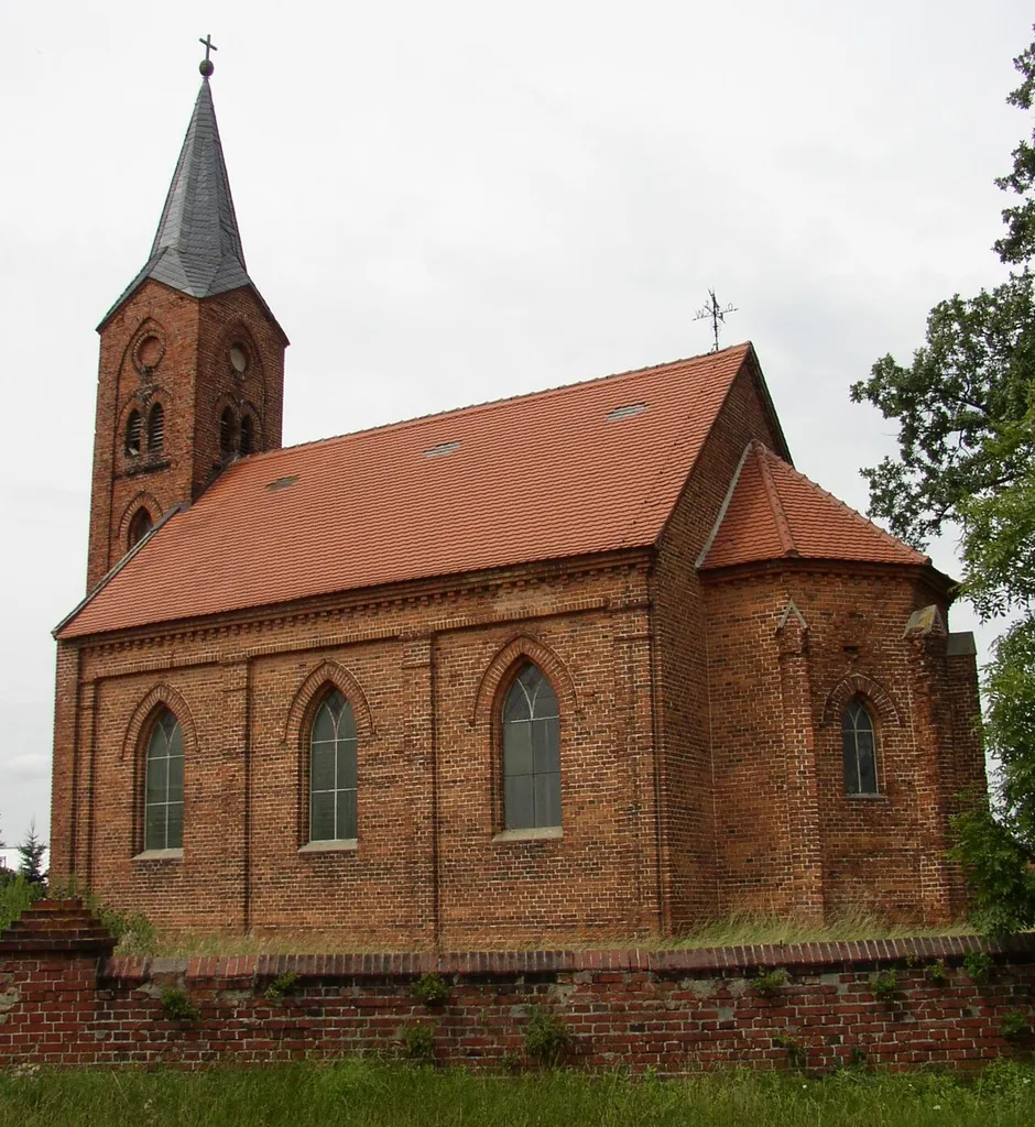 Church in Schollene-Ferchels in Saxony-Anhalt, Germany