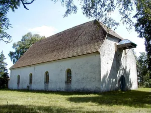 Lutheran church in Užava