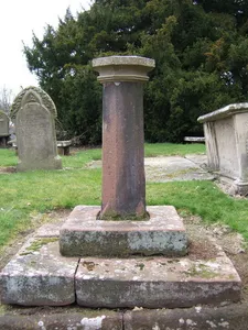 Sundial in St. Bartholomew's Churchyard