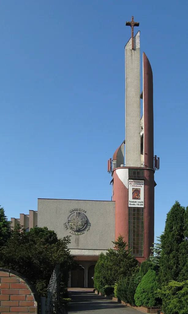 The Most Sacred Heart of Jesus church in Będzin-Ksawera, Poland.