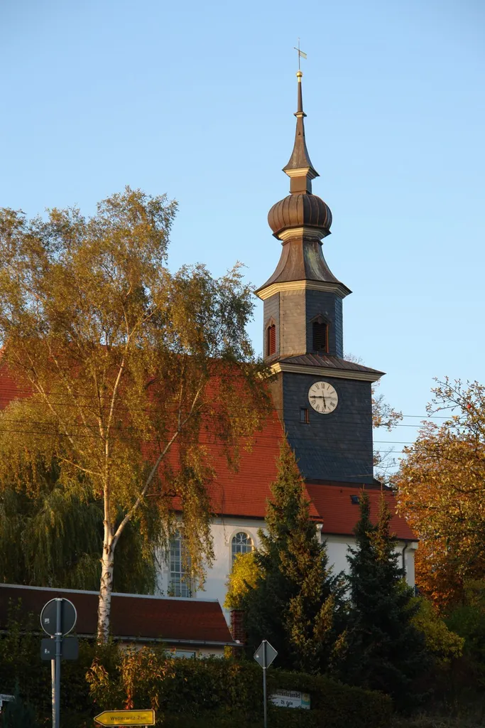 Kirche von Gleisberg bei Roßwein