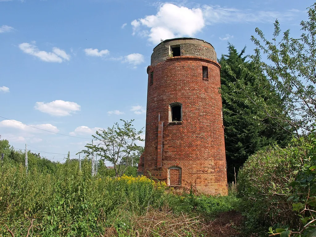 Wasserturm am Bahnhof Ribnitz-Damgarten