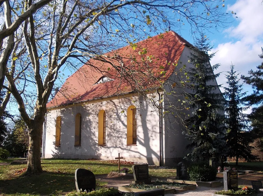 Church in Sprotta (Doberschütz, Nordsachsen district, Saxony)