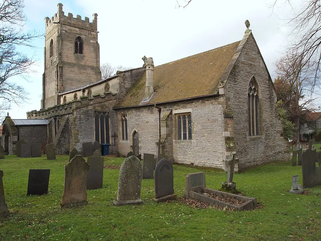 St Giles' parish church, Cropwell Bishop, Nottinghamshire, seen from the southeast