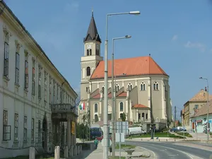Holy Cross church in Mór