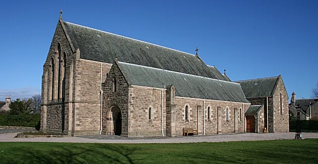 St Columba's Church St Columba's is a popular choice for weddings.