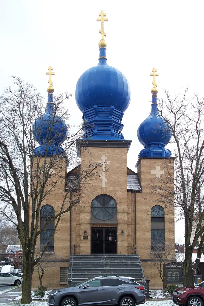 Holy Virgin Russian Orthodox Church in Carnegie, Pennsylvania
