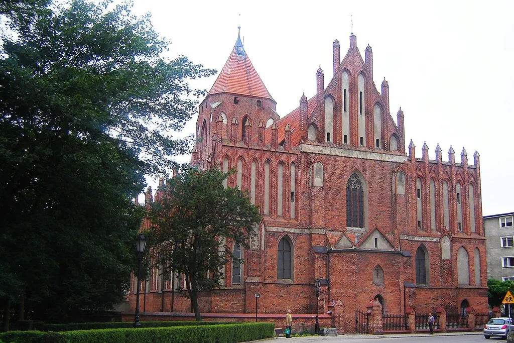 Saint John the Baptist church in Orneta, Poland