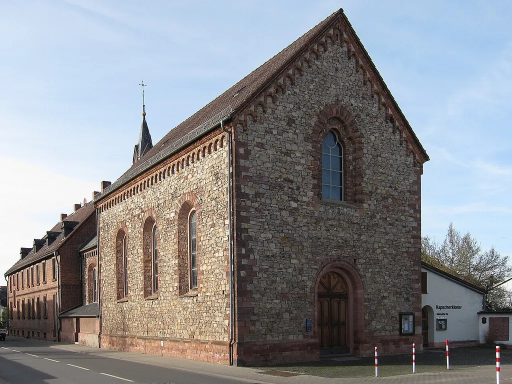 ehemaliges Kapuzinerkloster in Dieburg (Minnefeld)