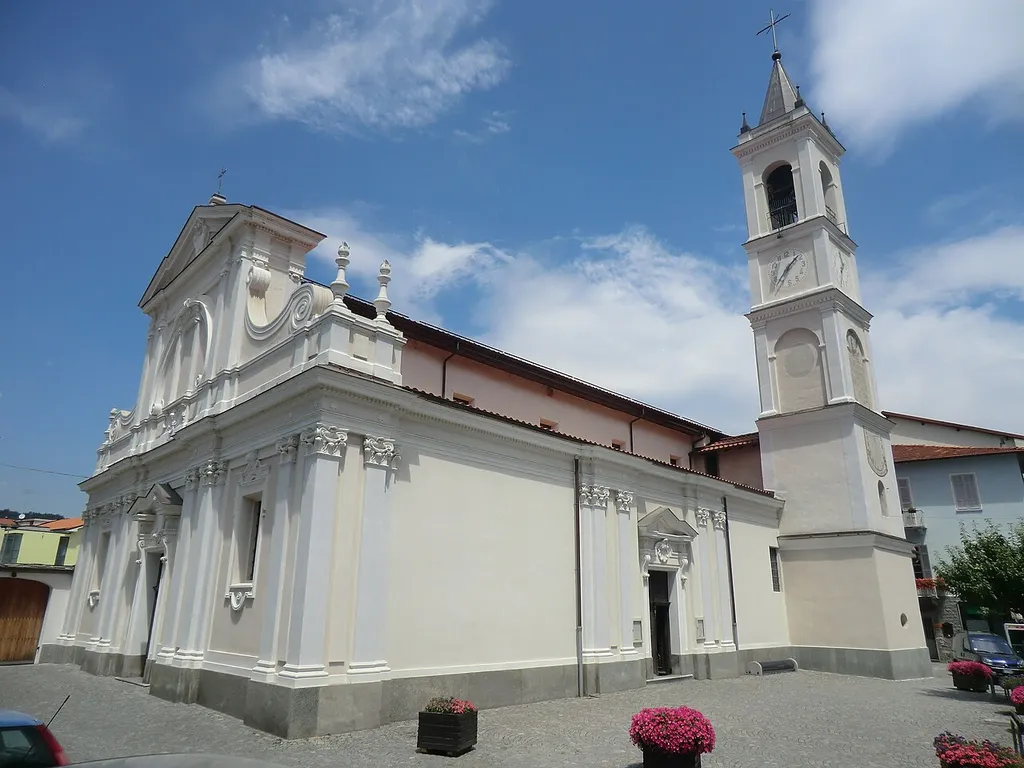 Roccavione (Cuneo): chiesa delal Visitazione di Maria (sec. XVII)