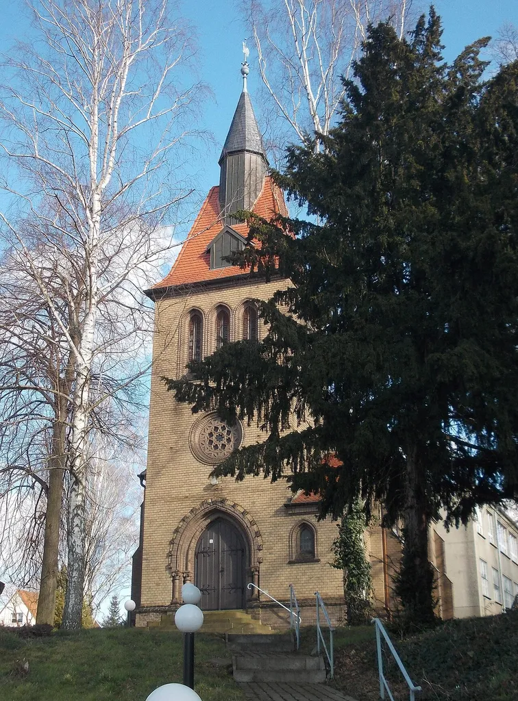 Deuben church (Teuchern, district: Burgenlandkreis, Saxony-Anhalt)