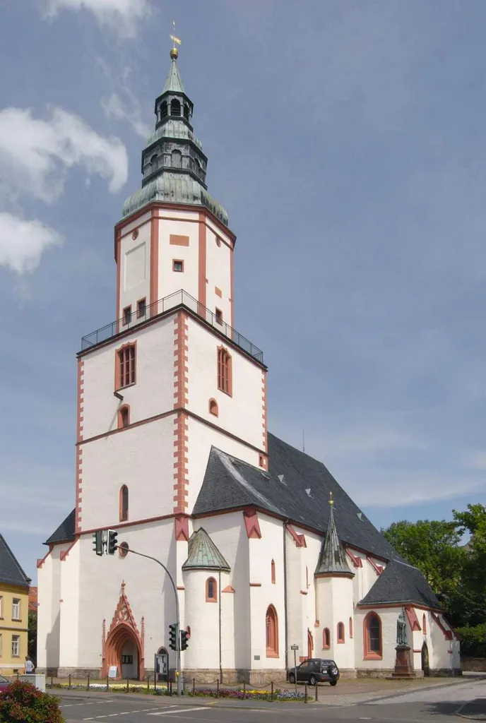 Church St. Nicolai, located in Döbeln (Saxony, Germany)