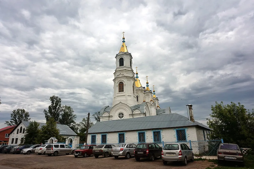 Церковь Казанской иконы Божьей Материю Верхнее Санчелеево, Самарская область, Россия