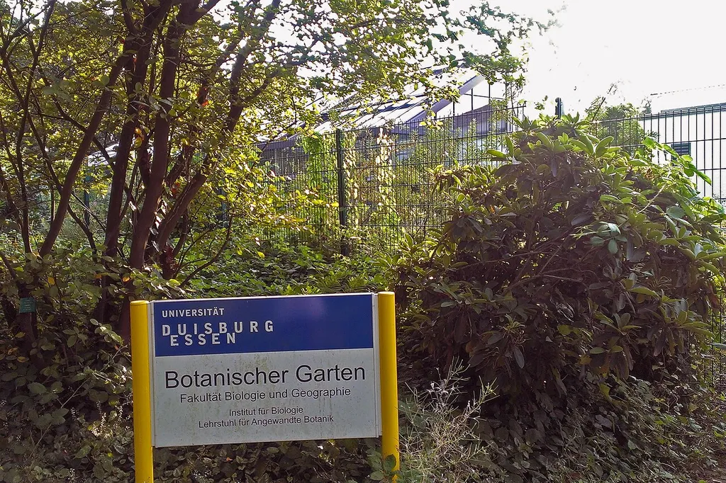 Botanischer Garten der Uni Duisburg-Essen am Grugapark in Essen