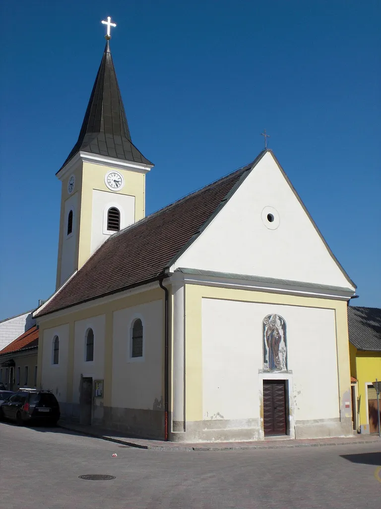 Catholic church St. Nicholas in Wittau, Groß-Enzersdorf, Lower Austria
