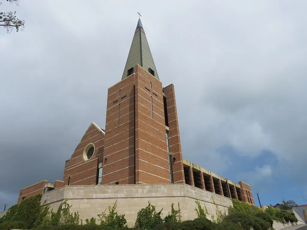 The state heritage listed St Patrick's Cathedral, Bunbury, Western Australia.