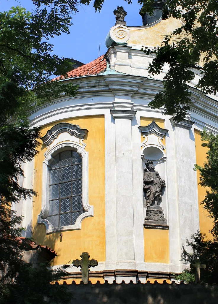 Church of the Nativity of Saint John the Baptist in Vraný, Czech Republic