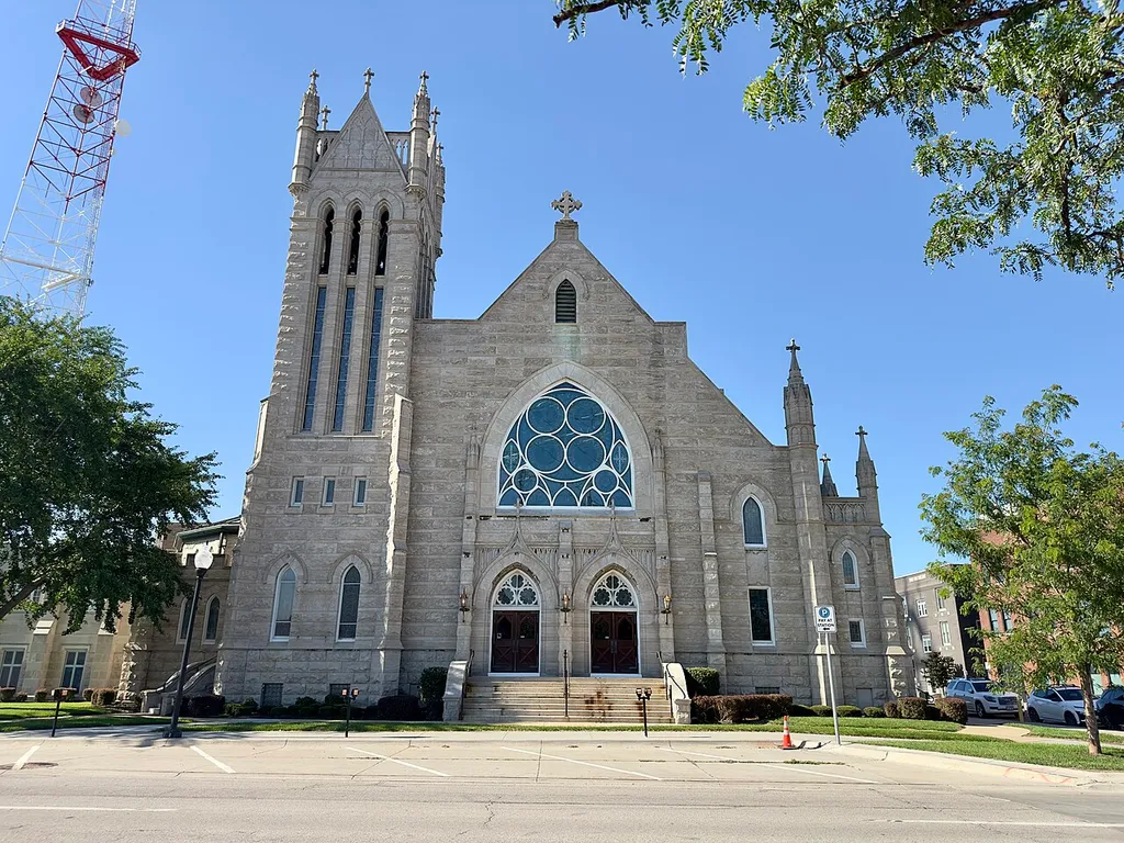 Kountze Memorial Lutheran Church ( Omaha, Nebraska, USA) in July 2025