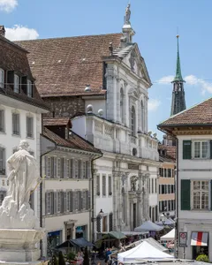 Jesuit church with college