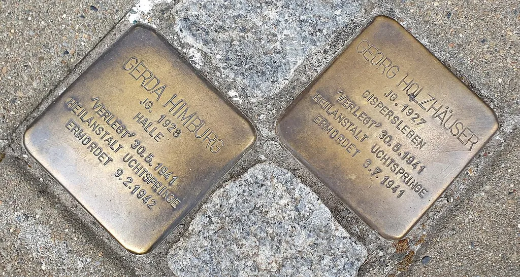 Stolpersteine in Magdeburg: Georg Holzhäuser Gerda Himburg