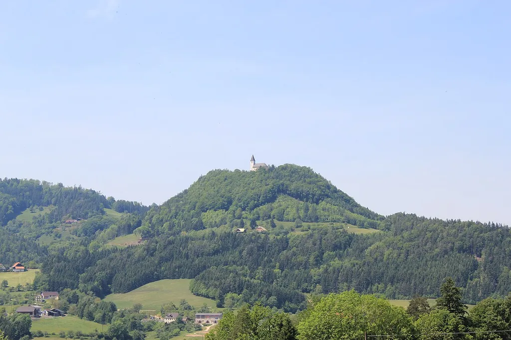 Josefsberg-church in Sankt Paul im Lavanttal