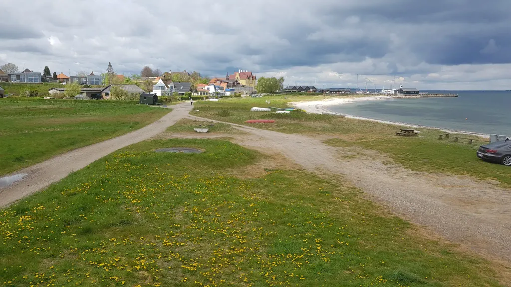 Årøsund set fra bunkeren
