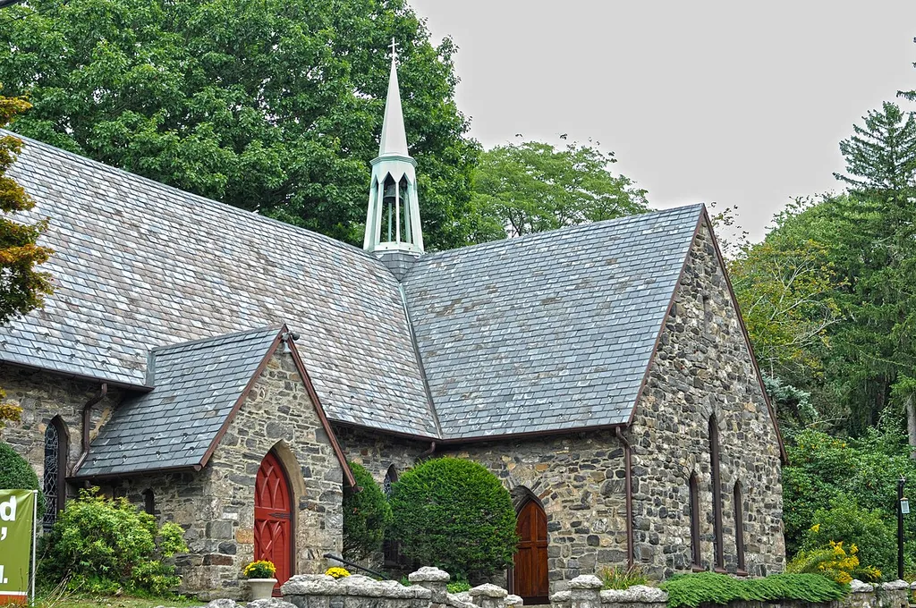 An image of the All Saints' Episcopal Church.