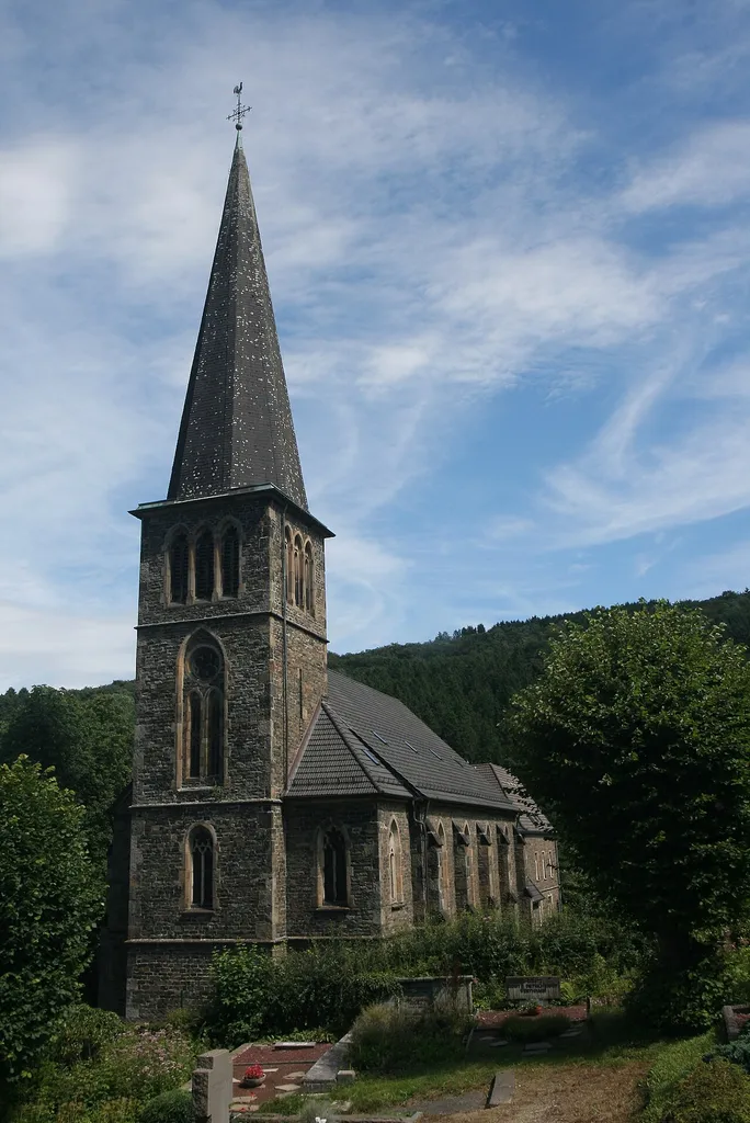 Evangelische Kirche Rahmede (Friedrichskirche) in Altena-Altroggenrahmede, Am Stockey 17.