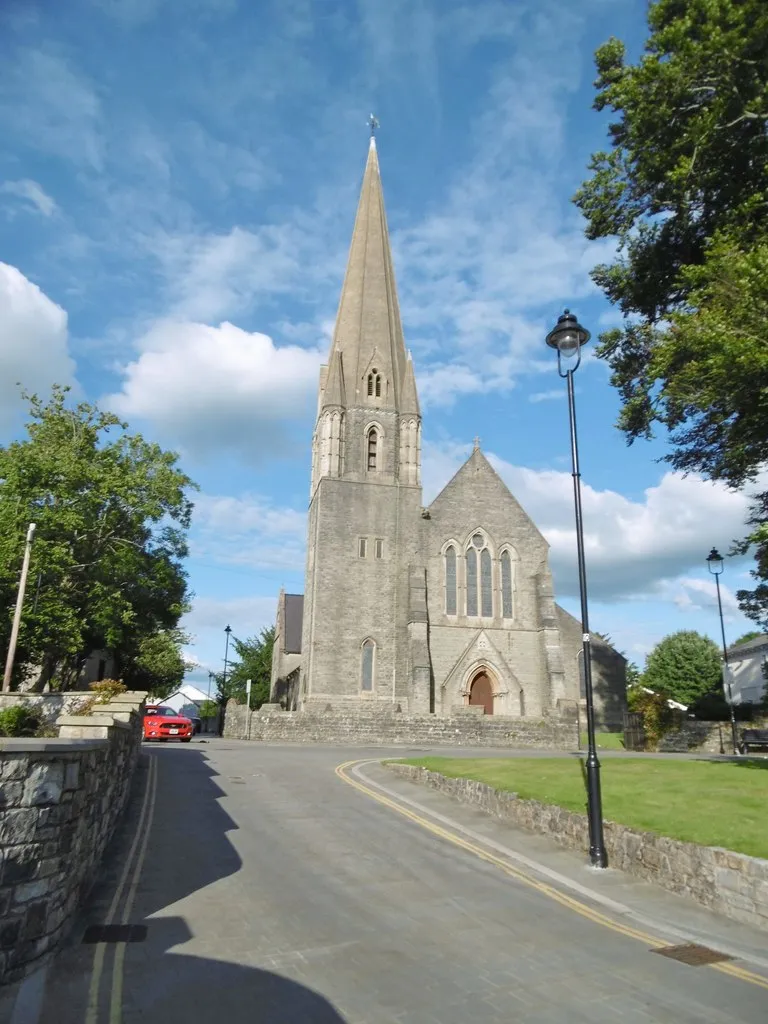 Bridgend, St. Mary's Nolton. Late Victorian parish church.
