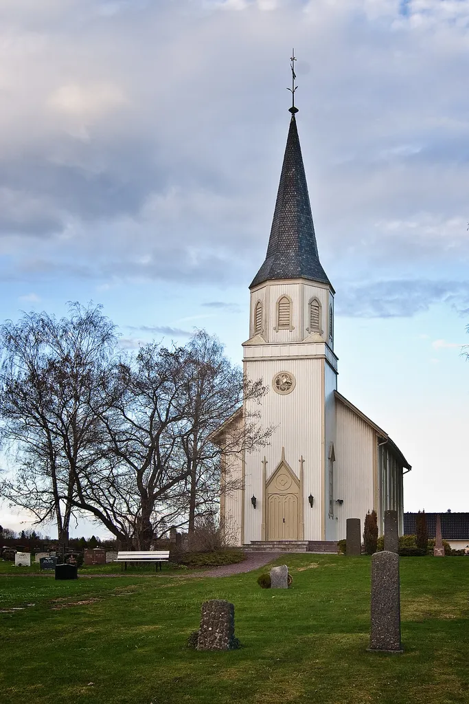 Undrumsdal church in Re, Vestfold, Norway