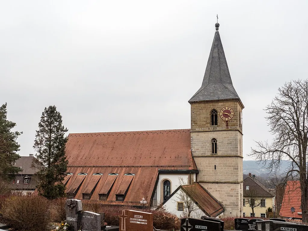 Catholic Parish Church St. Mark in Bischberg near Bamberg