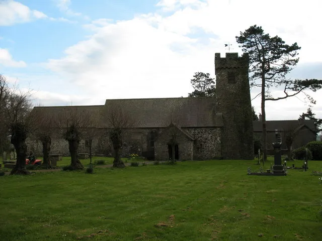 Wiston church One of the settlements in 'Little England beyond Wales'. Parts of the church are medieval, and there is a 17th century memorial to the Wogans - presumably ancestors of Terry?