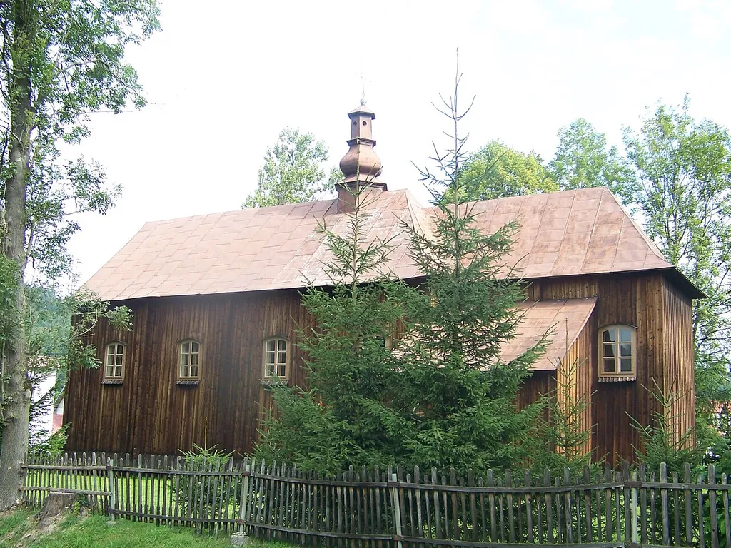 Ex-greek catholic church in Brzegi Dolne, Poland