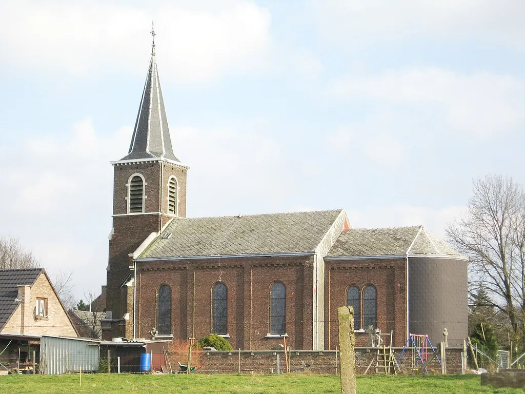 Church of Saint John the Evangelist in Wihogne, Juprelle, Liège, Belgium