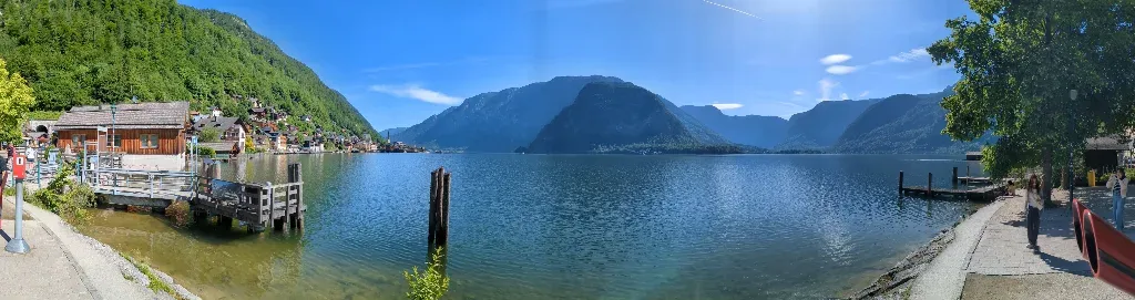 Panorama von Hallstatt