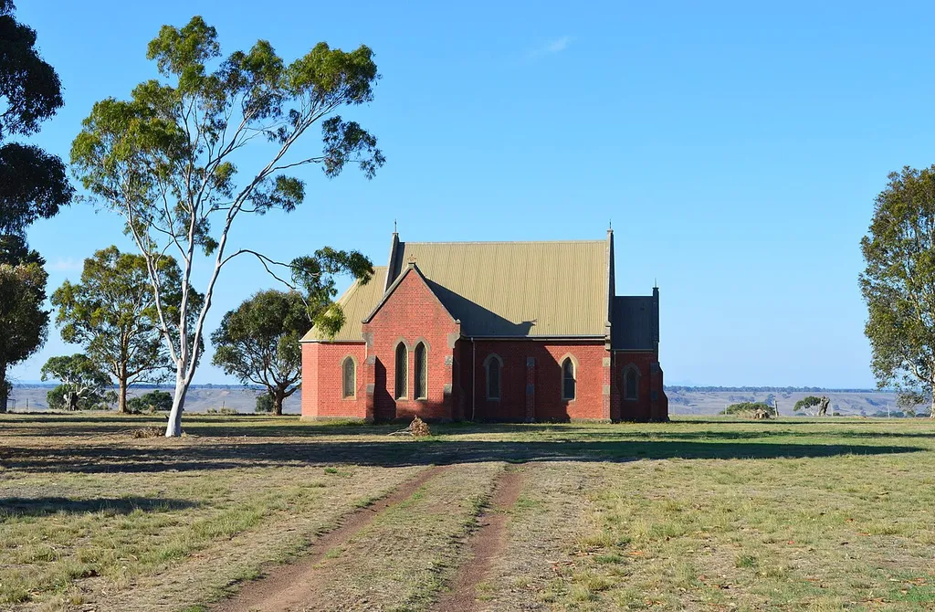 St Peter's Anglican church at Tahara, Victoria