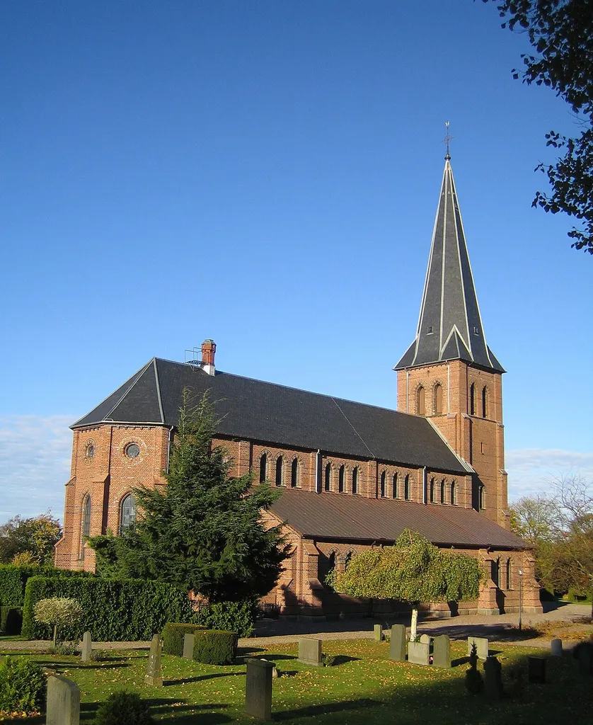 Hyby nya kyrka, Hyby, Sweden.
