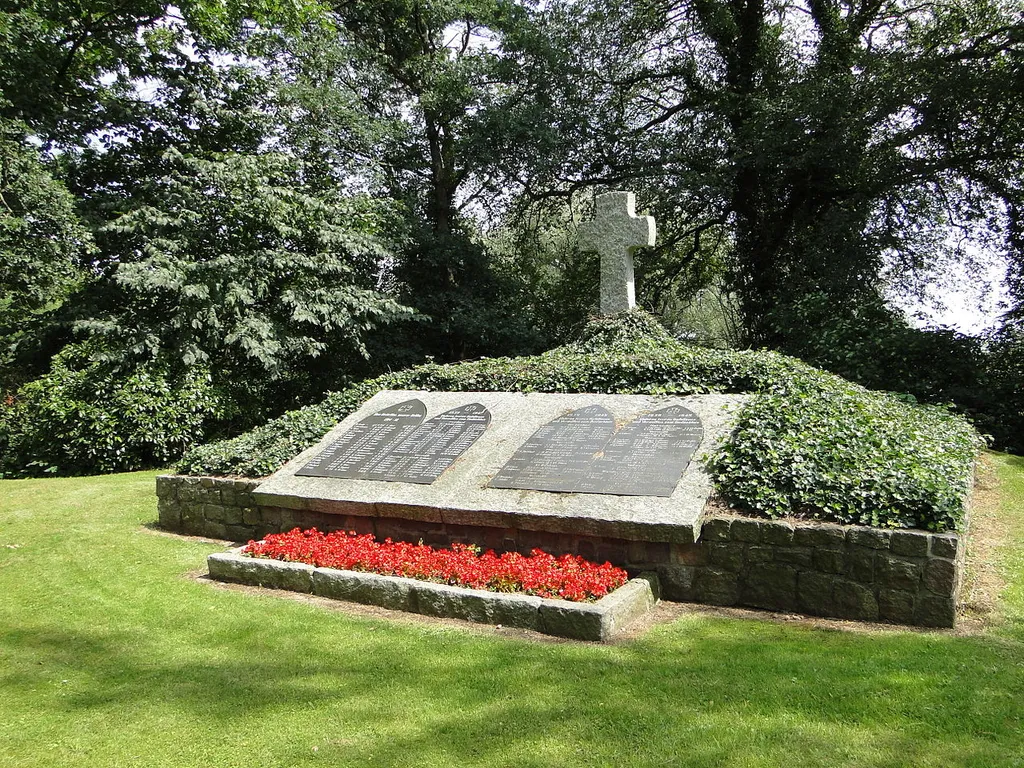 War memorial at church in/near Seedorf, disctrict Herzogtum Lauenburg, Schleswig-Holstein, Germany