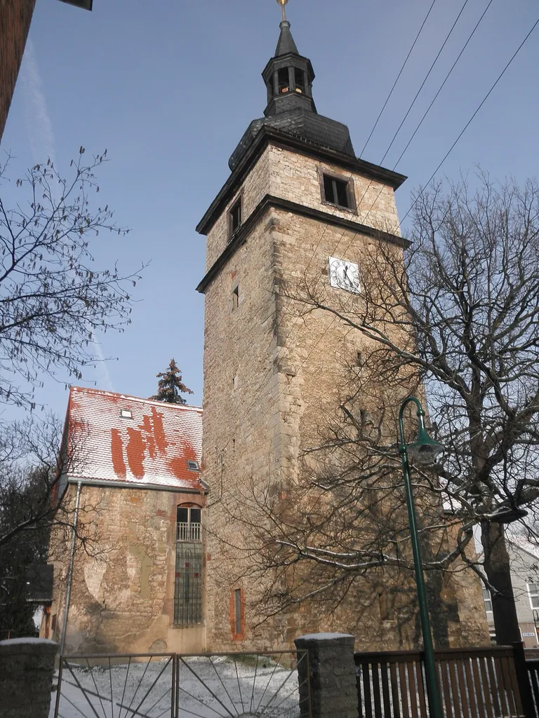 Church in Utzberg in Thuringia