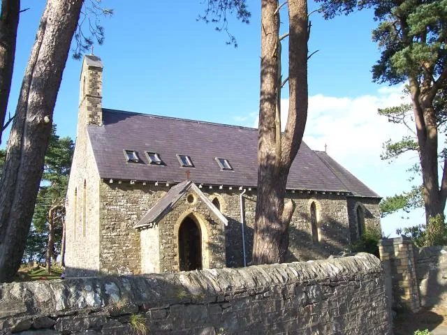 Church at Sarnau. Former Parish Church at Sarnau, now in private ownership.