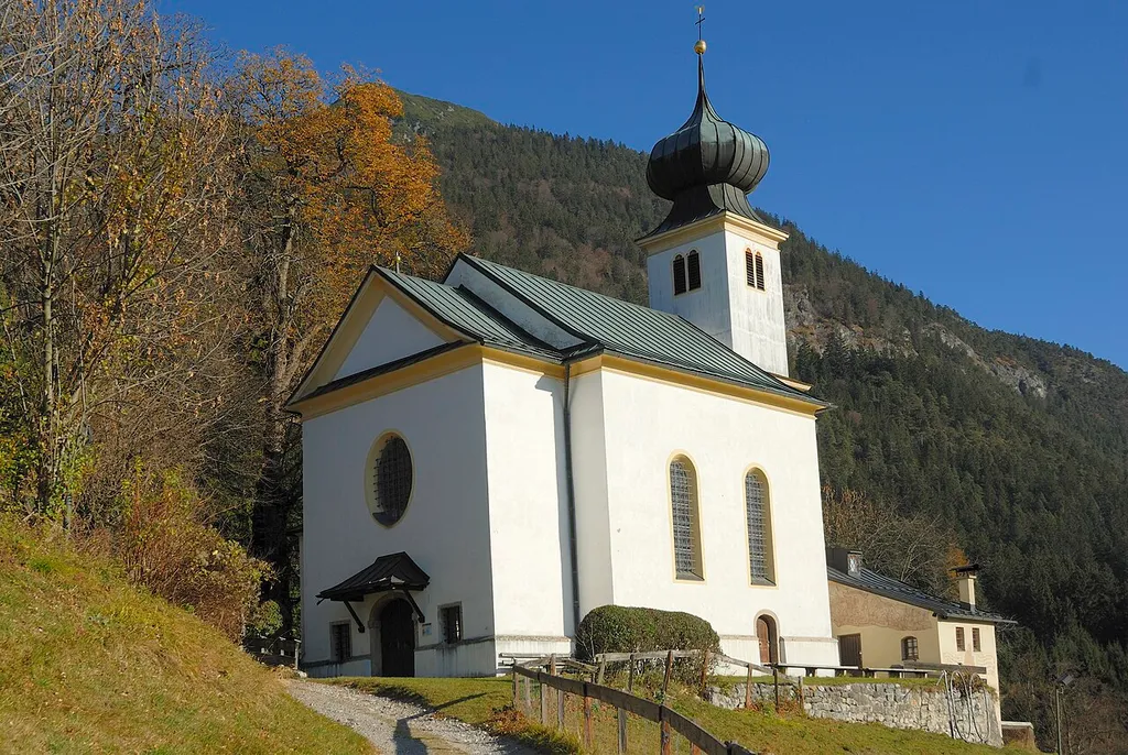 Romediuskirche (Schlosskirche) in Thaur This media shows the protected monument with ObjektID 109290 in Austria. (Commons, de, Wikidata)
