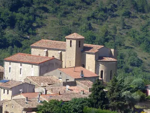 Church of St Étienne, Roquetaillade