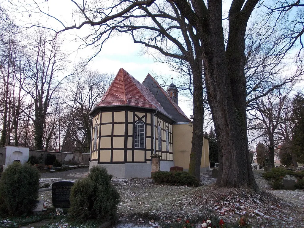 St. John's Church, cemetery church in Pegau (Leipzig district, Saxony)