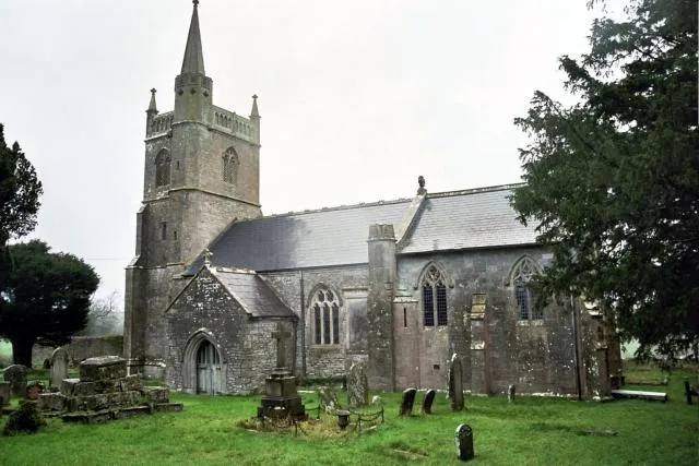 Nempnett Thrubwell. The parish church of St Mary, in one of the most bizarrely-named villages in the country