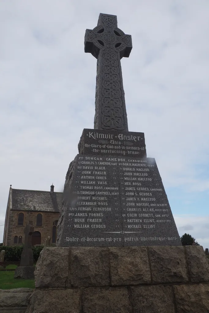 War Memorial at Kilmuir Easter Church