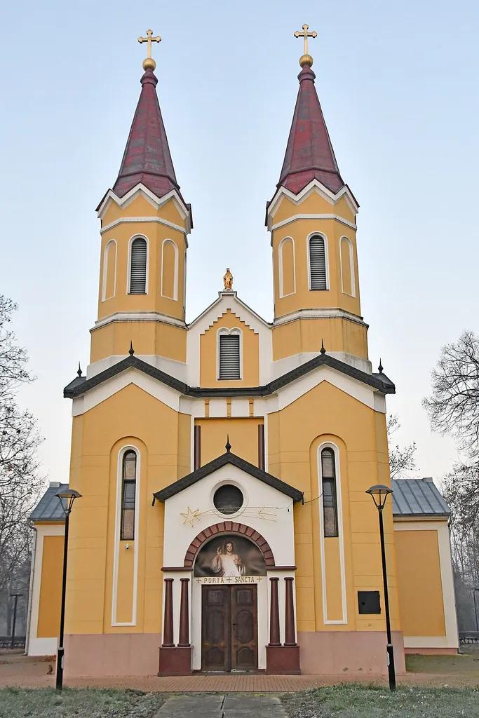 Roman Catholic chapel of the Doroslovo holy well pilgrimage site, Vojvodina, Serbia