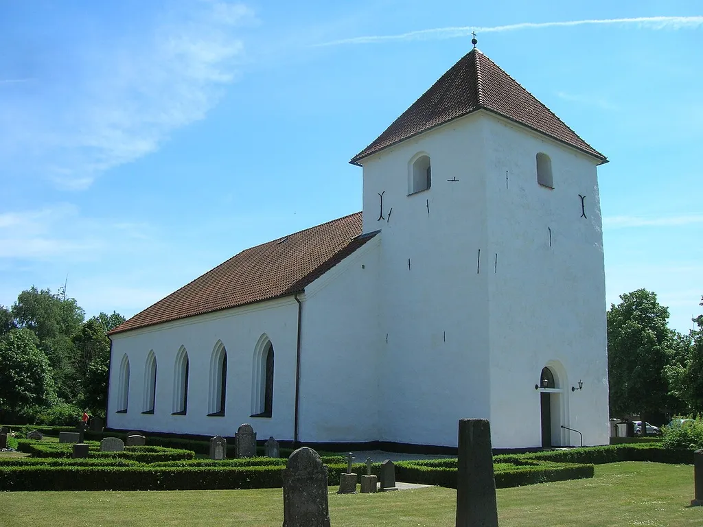 Vanstad Church, Sjöbo Municipality, Scania, Diocese of Lund, Sweden.